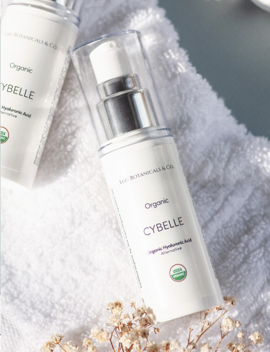 Serum facial alternativa natural y organica al acido hialuronico Cybelle