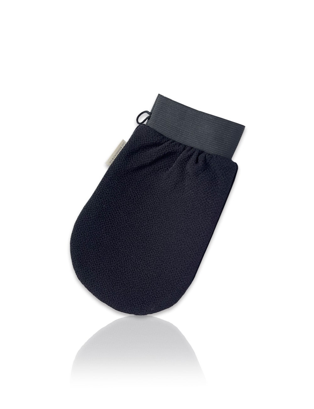 Guante exfoliante para limpieza y exfoliacion corporal de bano negro Guante exfoliante para limpieza y exfoliacion corporal de bano negro