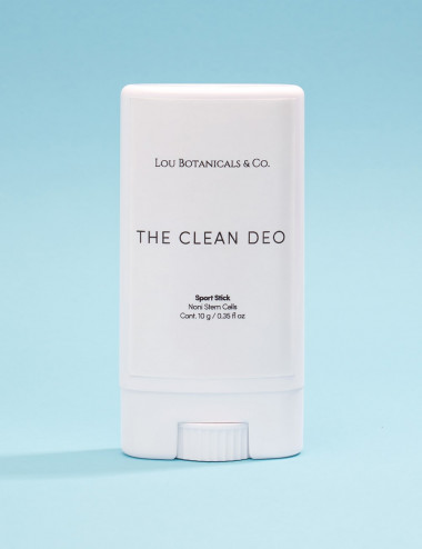 Desodorante natural antitranspirante con celulas madres de noni y arcilla chaco medicinal de peru para limpieza de axilas