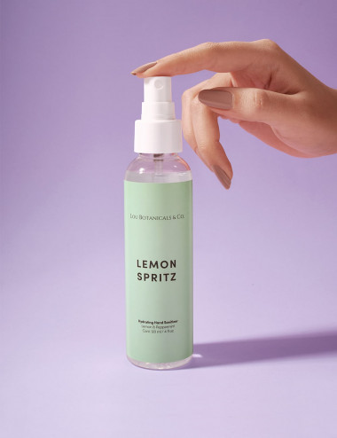 Lemon spritz spray desinfectante de manos de limón y hierbabuena natural organico y vegano