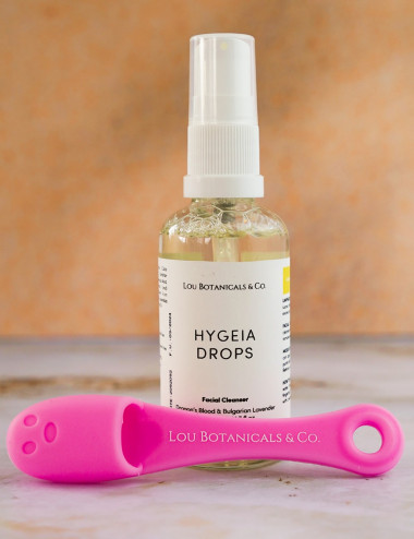 Gel limpiador jabon liquido natural y organico con dedo exfoliante facial para eliminar puntos negros y espinillas