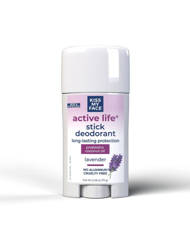KISS MY FACE : Desodorante en barra - Lavanda 100% natural y orgánico