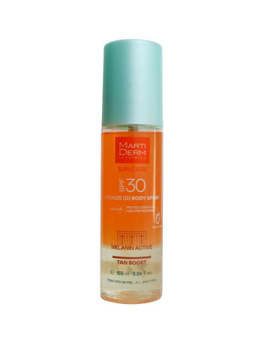 MARTIDERM: Bronze Body Spray Prolongador del bronceado SPF 30 Bronceador