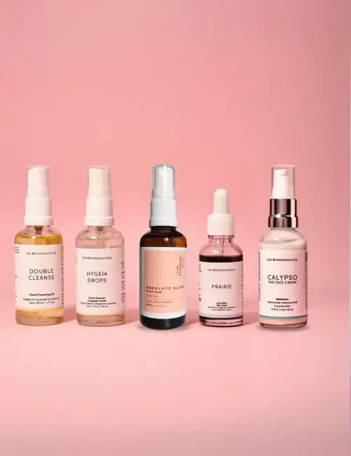 PACK INICIO SMALL COMPLETO MIXTA / GRASA: Doble limpieza 50 ml + Absolute Bliss 50 ml + Calypso + Prairie