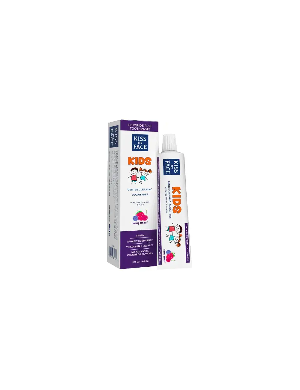Pasta de dientes kids - Berry Smart Gel libre de flúor