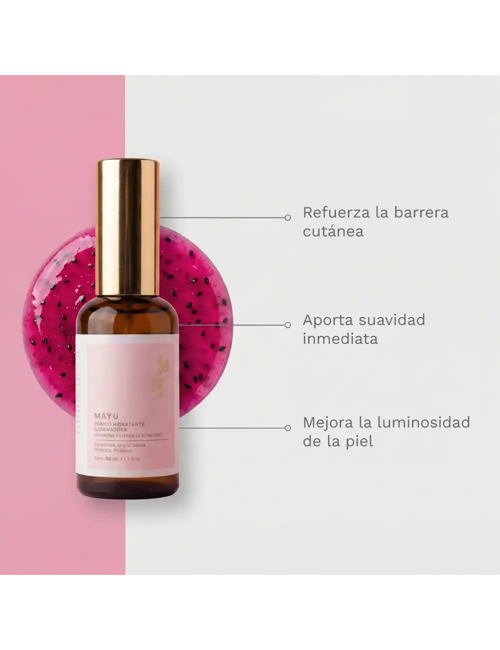 MAYU Tónico Hidratante Iluminador 50ml