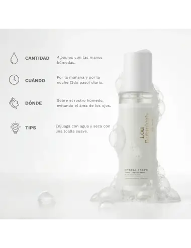 Limpiador Facial Suave Hygeia Drops 100 mL | Piel Sensible