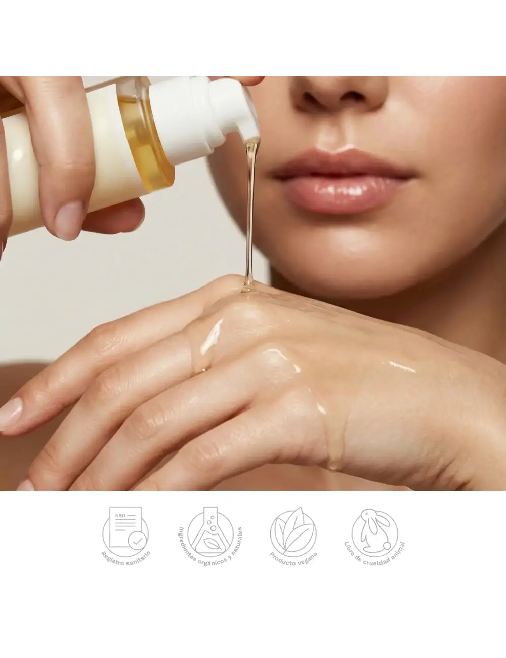 DOUBLE CLEANSE: Aceite limpiador facial y desmaquillante 50mL