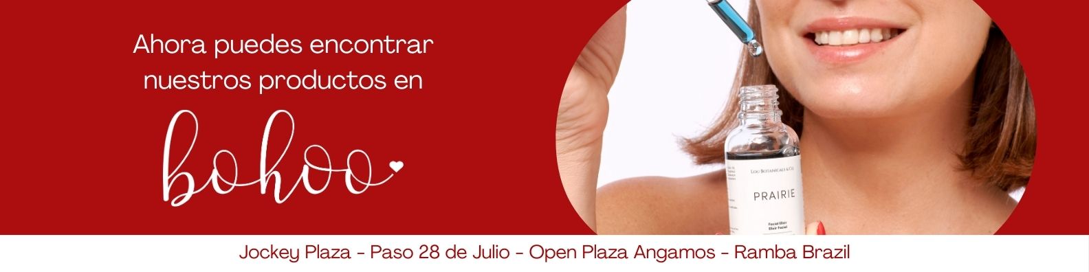 Encuentra nuestros productos en Bohoo